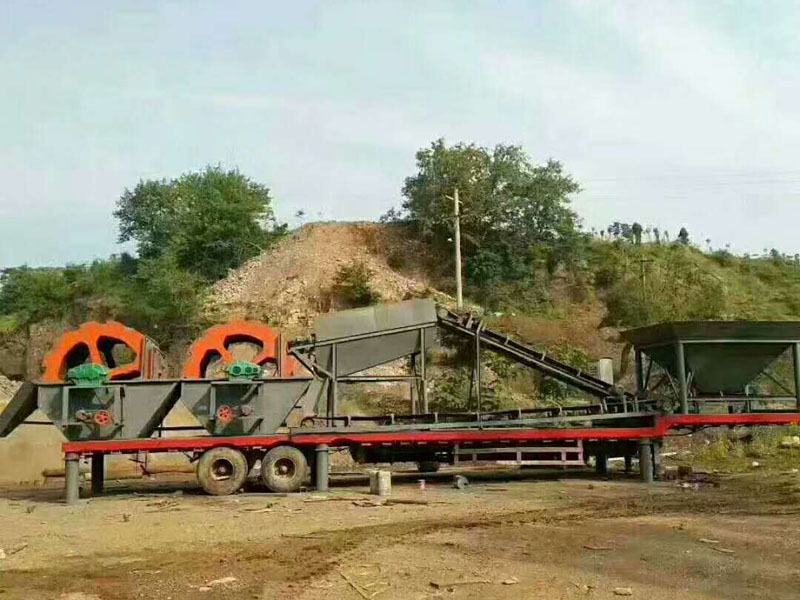 廣東洗沙機現場案例