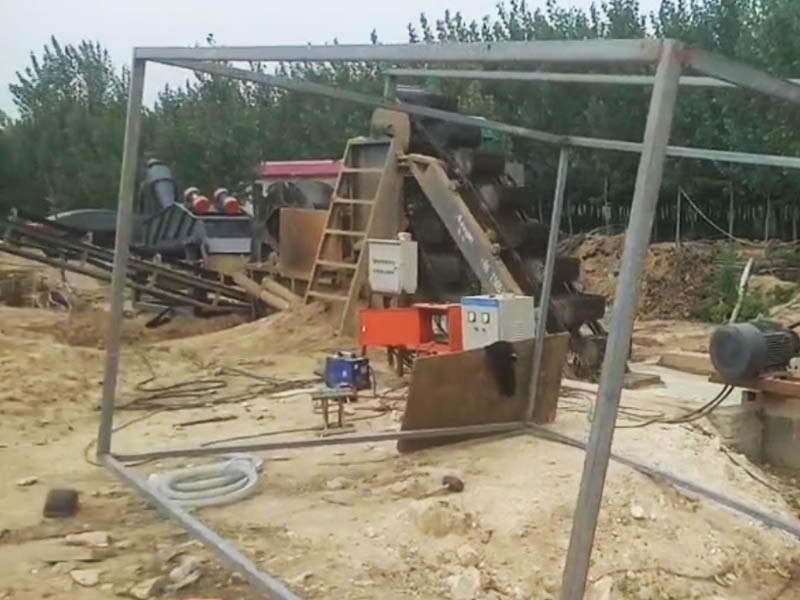 200T球磨破碎制沙水洗生產線